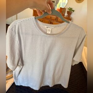 Athleta boxy crop tee